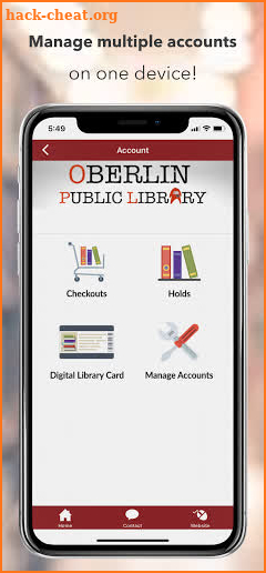 Oberlin Public Library screenshot