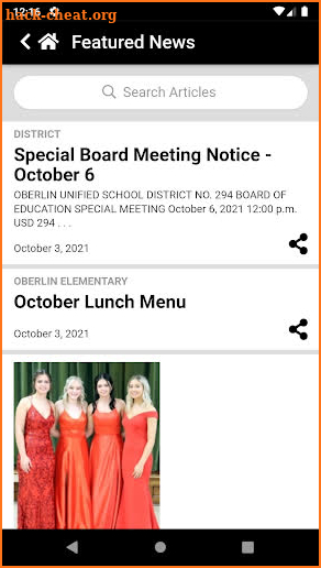 Oberlin USD 294 screenshot