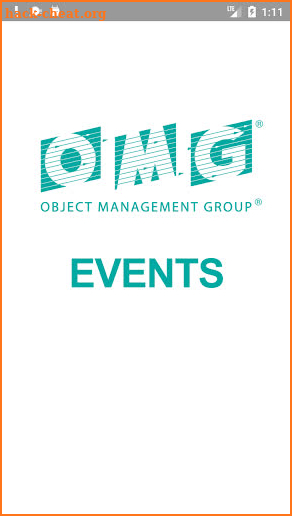 Object Management Group Events screenshot