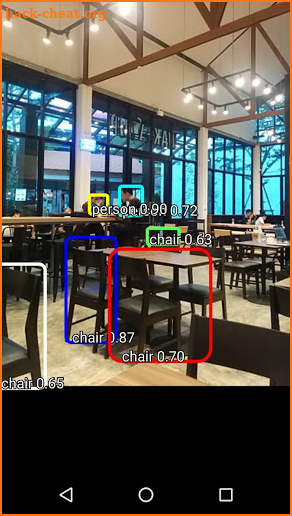 Objects Detection Machine Learning TensorFlow Demo screenshot