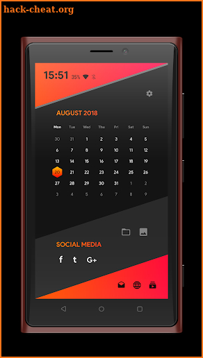 Oblique for KLWP screenshot