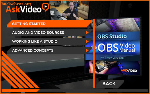 OBS Video Manual For OBS Studio By Ask.Video screenshot