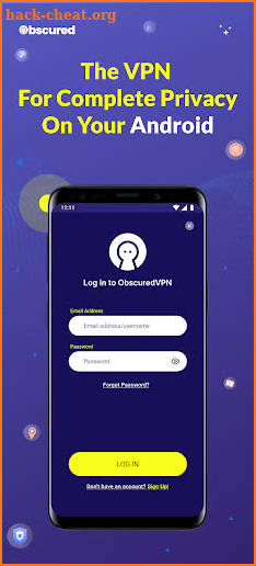 ObscuredVPN screenshot