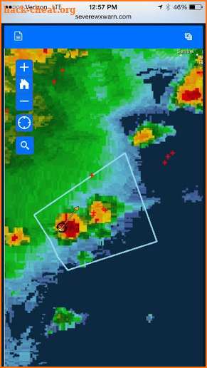 OBX Hurricane Tracker screenshot