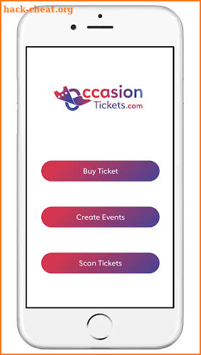 Occasion Tickets screenshot