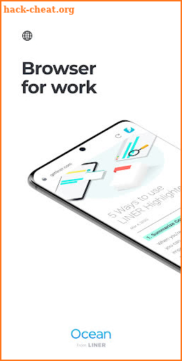 Ocean - Browser for Work screenshot