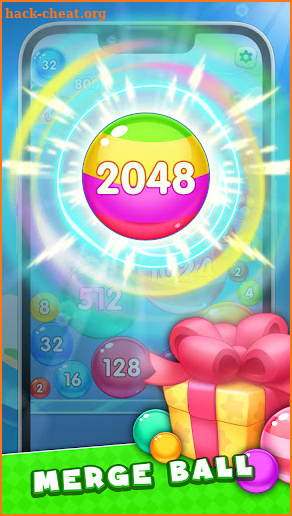 Ocean Bubble 2048 screenshot