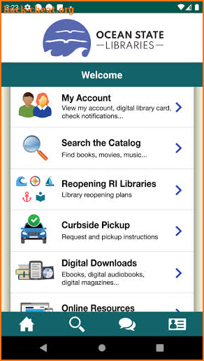 Ocean State Libraries screenshot