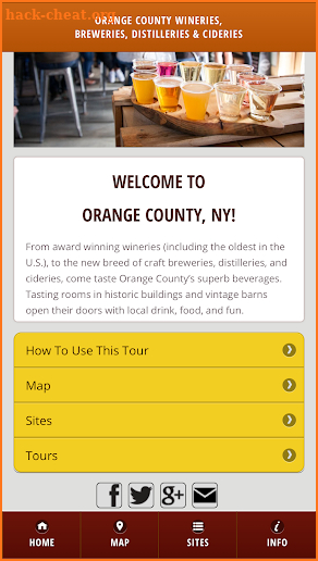 OCNY Craft Beverage Tour screenshot