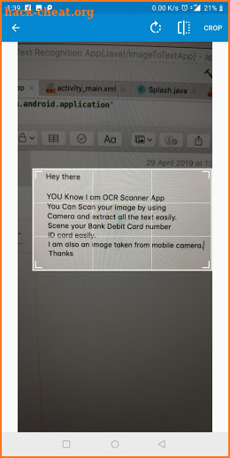 OCR Text Scanner - Image to Text : OCR screenshot
