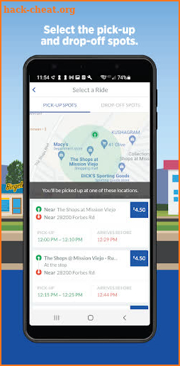 OCTA OC Flex Service screenshot