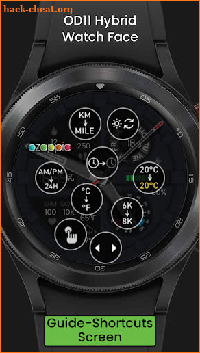 OD11 Hybrid Watch Face screenshot