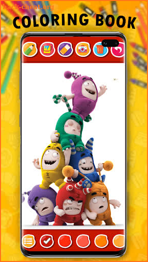 Oddbods Coloring Book screenshot