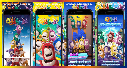 Oddbods TR Run HD Wallpapers screenshot