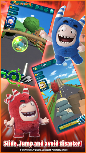 Oddbods Turbo Run screenshot