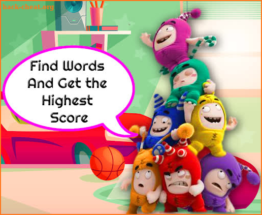 Oddbods Word Search screenshot