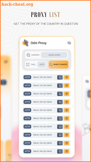 Odin Proxy screenshot