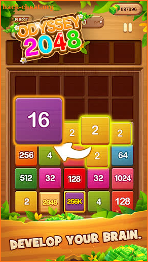 Odyssey 2048 screenshot