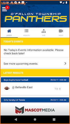 O'Fallon Panthers Athletics screenshot