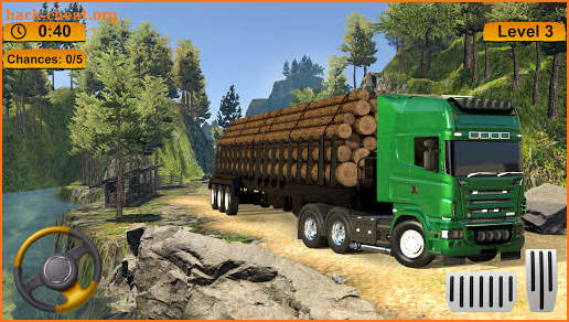 Off-road Cargo Truck Simulator screenshot