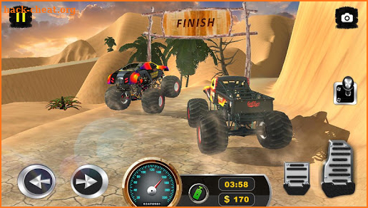 Off Road Monster Truck : Ford Raptor Xtreme Racing screenshot