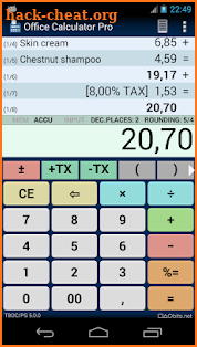 Office Calculator Pro screenshot