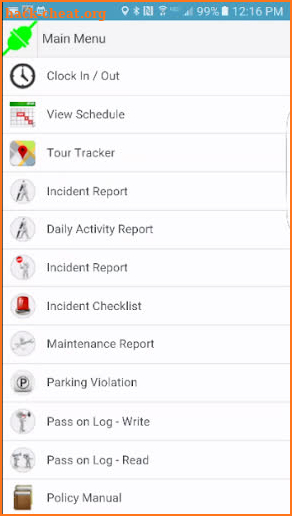 OfficerReports screenshot