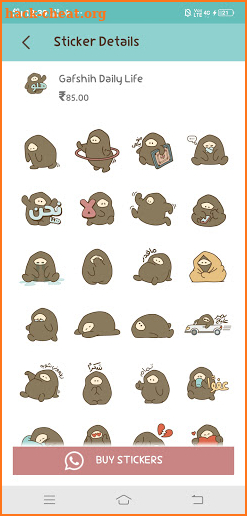 Official Gafshih stickers screenshot