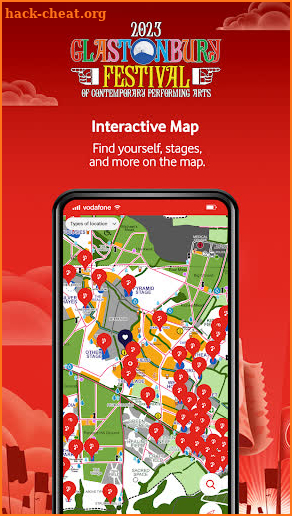 Official Glastonbury App 2023 screenshot