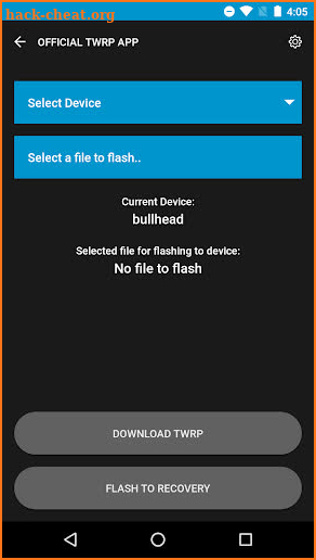 Official TWRP App screenshot