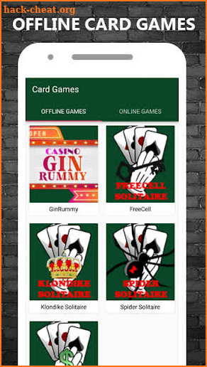 Offline Card Games - Solitaire | Gin Rummy | Poker screenshot