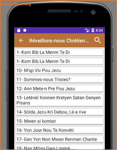 Offline Chants D'Esperance screenshot