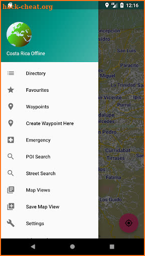 Offline Map Costa Rica screenshot