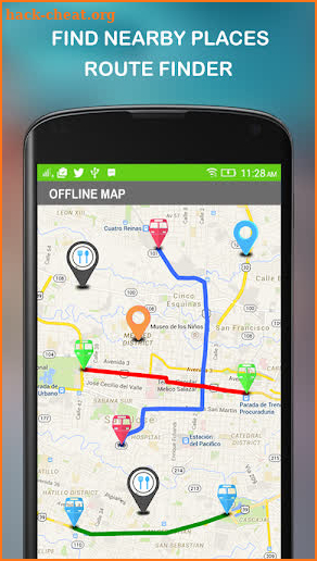 Offline Maps Navigation & GPS Directions screenshot