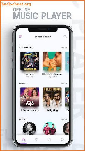 Offline Music Player screenshot