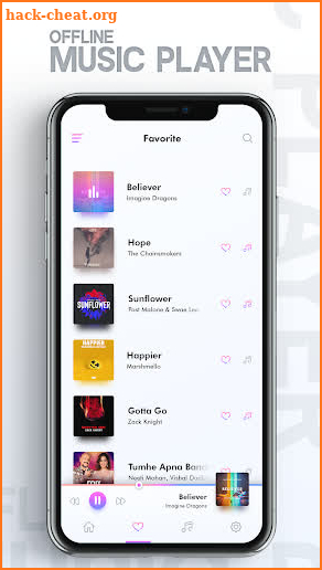 Offline Music Player screenshot