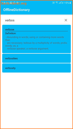 OfflineDictionary screenshot