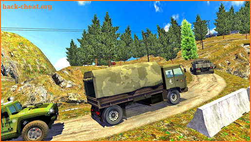 Offroad Army Truck Driving Game screenshot