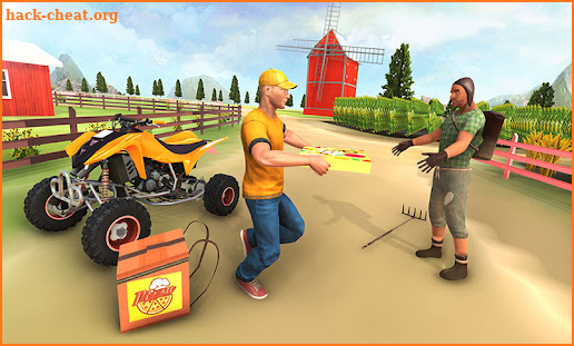 Offroad ATV Pizza Delivery Sim screenshot