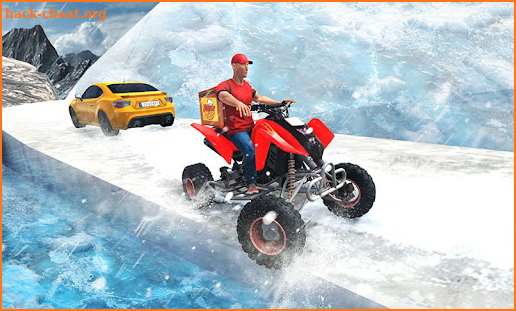 Offroad ATV Pizza Delivery Sim screenshot