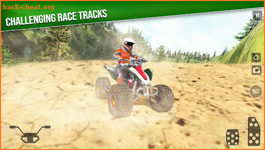 Offroad ATV Quad Bike: Mountain wheelie Simulation screenshot