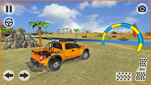 Offroad Beach Car Racing Stunts Driving Simulator screenshot