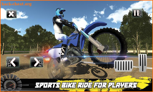 Offroad Bike Parking Challenge: Stunt Game 🏍️ screenshot