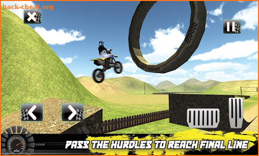 Offroad Bike Parking Challenge: Stunt Game 🏍️ screenshot