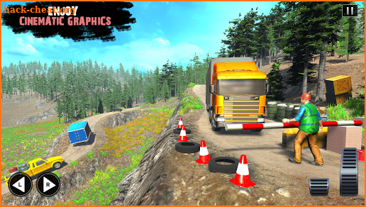 Offroad Cargo Truck Driver: 3D Truck Driving Games screenshot