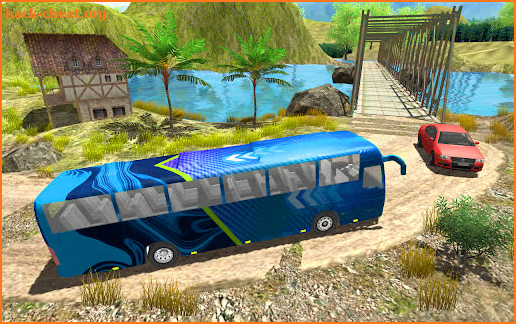 Offroad Coach Bus Driving Game screenshot