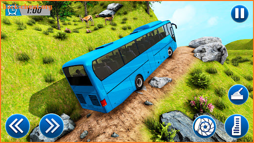 Offroad Coach Bus Simulator 3D screenshot