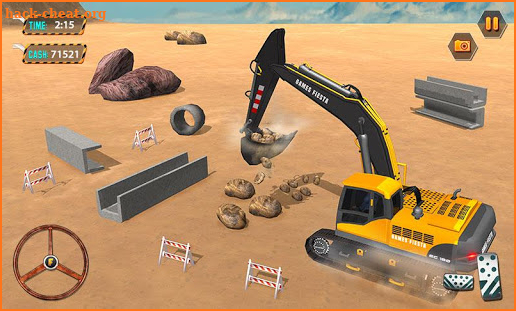 Offroad Construction Machines - City Excavator screenshot