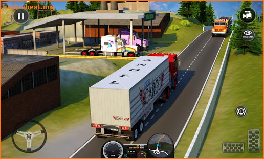 Offroad Euro Truck Transport Truck Drive Simulator screenshot