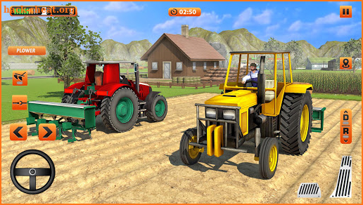 Offroad Farming Tractor Transporter Simulator 2020 screenshot